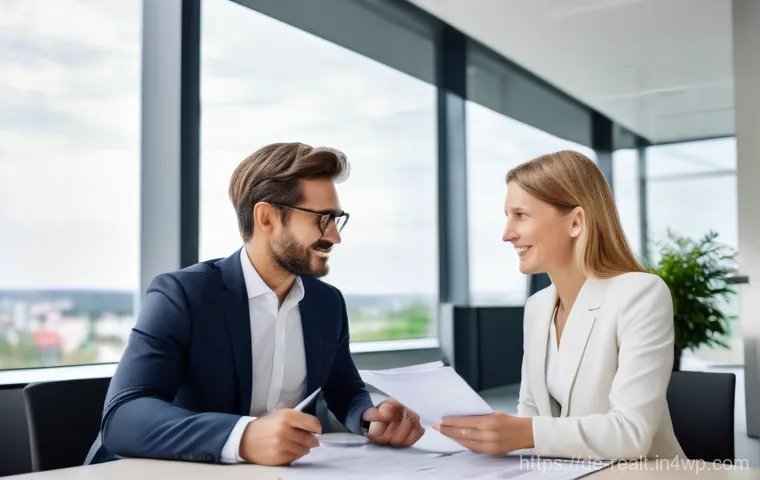 상업용 부동산 투자에 필요한 문서 목록 - A diverse group of German business professionals, including a female lawyer with keen attention to d... 상업용 부동산 투자에 필요한 문서 목록 - A diverse group of German business professionals, including a female lawyer with keen attention to d...